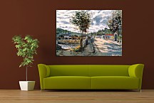 Reprodukcia Monet - The Bridge at Bougival zs17832