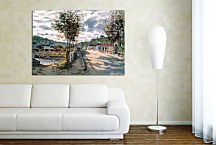 Reprodukcia Monet - The Bridge at Bougival zs17832