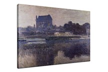 Reprodukcia Monet - The Church At Vetheuil zs17837