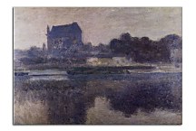 Reprodukcia Monet - The Church At Vetheuil zs17837