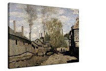 Reprodukcia Monet - The Stream of Robec at Rouen zs17845