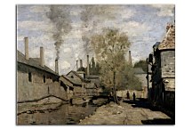 Reprodukcia Monet - The Stream of Robec at Rouen zs17845
