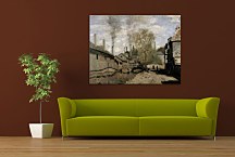 Reprodukcia Monet - The Stream of Robec at Rouen zs17845