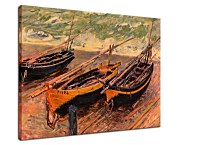 Reprodukcia Monet - Three Fishing Boats zs17849