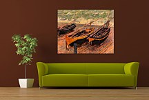 Reprodukcia Monet - Three Fishing Boats zs17849