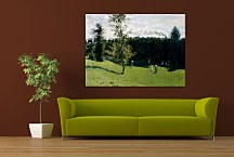 Reprodukcia Monet - The Train in the Country zs17850