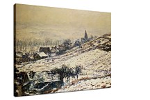 Winter at Giverny Reprodukcia Monet - zs17857