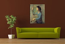 Pablo Picasso Reprodukcia - Woman with a Fan zs17863