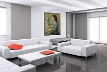 Pablo Picasso Reprodukcia - Woman with a Fan zs17863