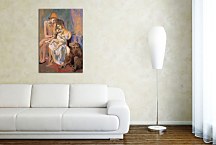 Obraz Picasso - Family of Acrobats with Monkey zs17864