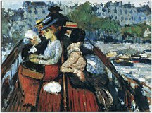 Obraz Picasso - Crossind Seine on the upper deck zs17868