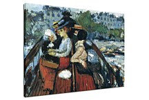 Obraz Picasso - Crossind Seine on the upper deck zs17868