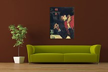 Pablo Picasso - Obraz The absinthe drinker zs17875