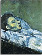 The death of Casagemas Reprodukcia Picasso zs17876
