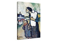 Reprodukcia Picasso The mother leading two children zs17878