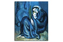 Picasso Obraz - Mother and child zs17882