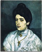 Portrait of Corina Romeu  Reprodukcia Picasso zs17884