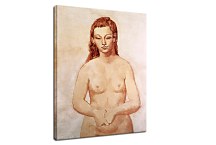 Picasso Obraz - Nude with her hands pressed to each other zs17913