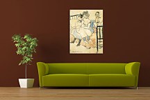 Obraz - Pablo Picasso and Sebastia Junyer-Vidal arrives to Paris zs17920