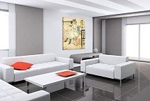 Obraz - Pablo Picasso and Sebastia Junyer-Vidal arrives to Paris zs17920