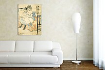 Obraz - Pablo Picasso and Sebastia Junyer-Vidal arrives to Paris zs17920