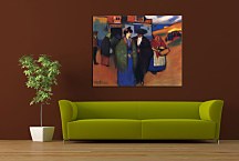 Obraz Picasso - A spanish couple in front of inn zs17926