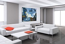 Picasso - Obraz A blue room zs17929