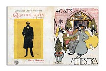 Picasso - Obraz Advertisement for tavern "Four cats"  zs17932