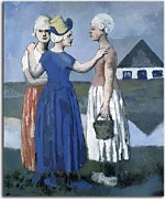 Reprodukcia Picasso The three dutchwoman zs17942