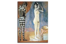 Obraz Picasso - Harlequin's family zs17946