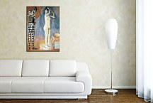 Obraz Picasso - Harlequin's family zs17946