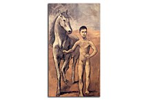 Picasso - Obraz Boy leading a horse zs17947