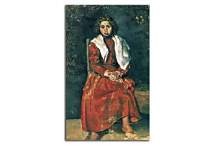 Pablo Picasso - Obraz The barefoot girl zs17950