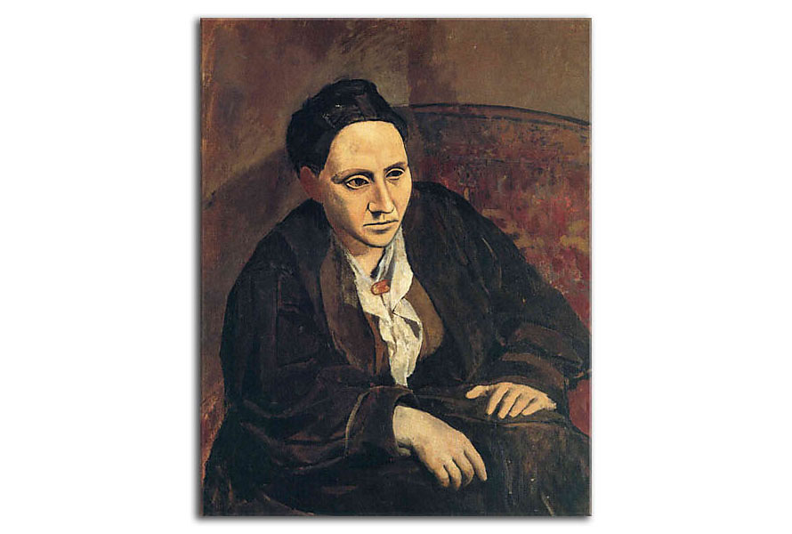Portrait Of Gertrude Stein Reprodukcia Picasso Zs17957 Pablo Picasso
