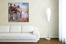 Obraz Picasso - Family of acrobats, Jugglers zs17962