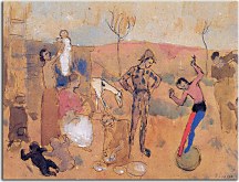 Pablo Picasso - Obraz Family of jugglers zs17964