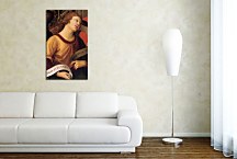 Rafael Santi obraz - Angel, from the polyptych of St. Nicolas of Tolentino zs17967