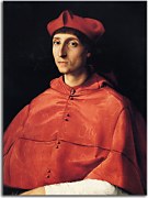 Rafael Santi obraz - Portrait of a Cardinal zs17971