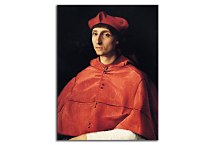 Rafael Santi obraz - Portrait of a Cardinal zs17971