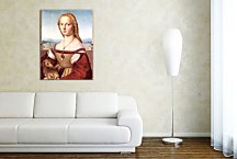 Portrait of a Lady with a Unicorn zs17972