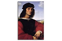 Rafael Santi obraz - Portrait of Agnolo Doni zs17974