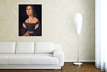 Rafael Santi obraz - Portrait of a Woman zs17975