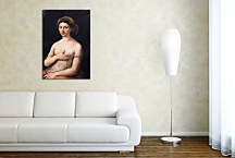 The Portrait of a Young Woman - Rafael Santi reprodukcia  zs17979