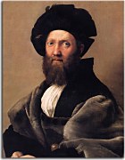Portrait of Baldassare Castiglione Rafael Santi obraz zs17982