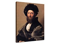 Portrait of Baldassare Castiglione Rafael Santi obraz zs17982