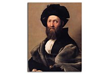 Portrait of Baldassare Castiglione Rafael Santi obraz zs17982