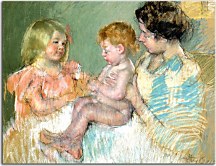 Reprodukcia - Cassat zs17984