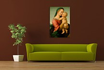 Rafael Santi obraz Detail of the 'Tempi' Madonna zs17986