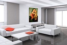 Rafael Santi obraz Detail of the 'Tempi' Madonna zs17986