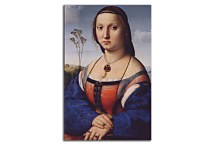 Portrait of Maddalena Doni - Rafael Santi obraz zs17988